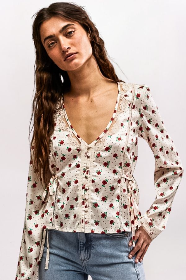 FIELD OF ROSES TOP