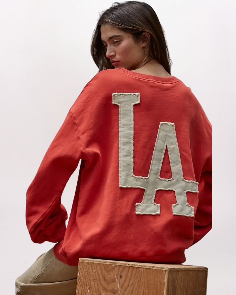 LS CTTN LA PATCHWORK TOP