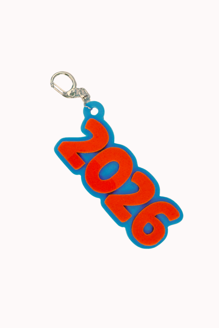 ACRYLIC GRAD YEAR KEYCHAIN - 2026