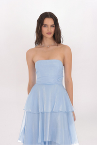 FLOUNCE TIERS MAXI DRESS