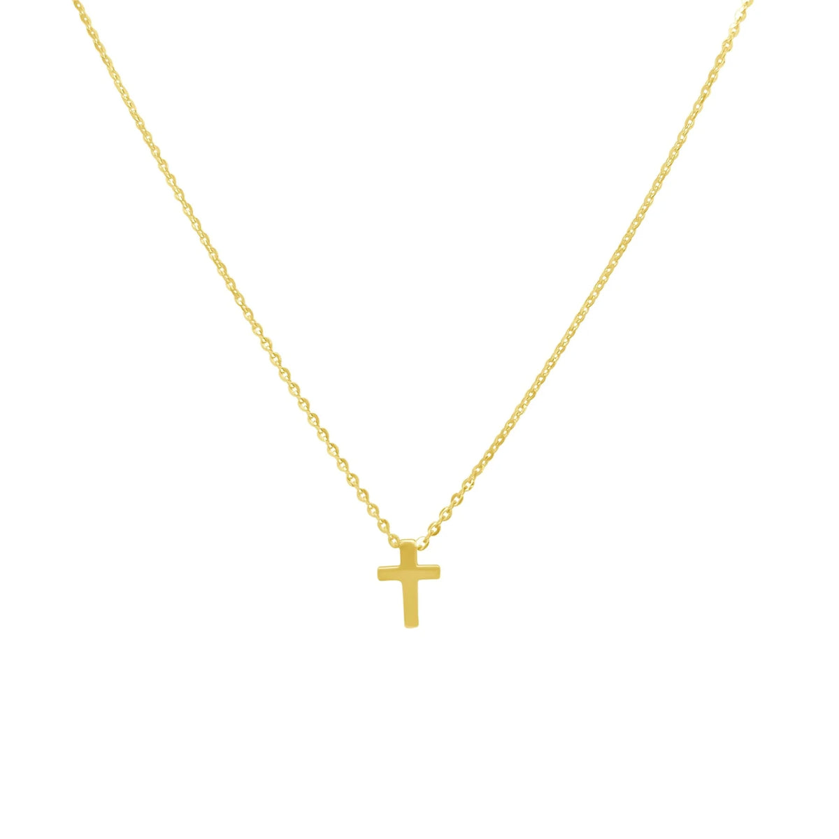 DELICATE CROSS NECKLACE