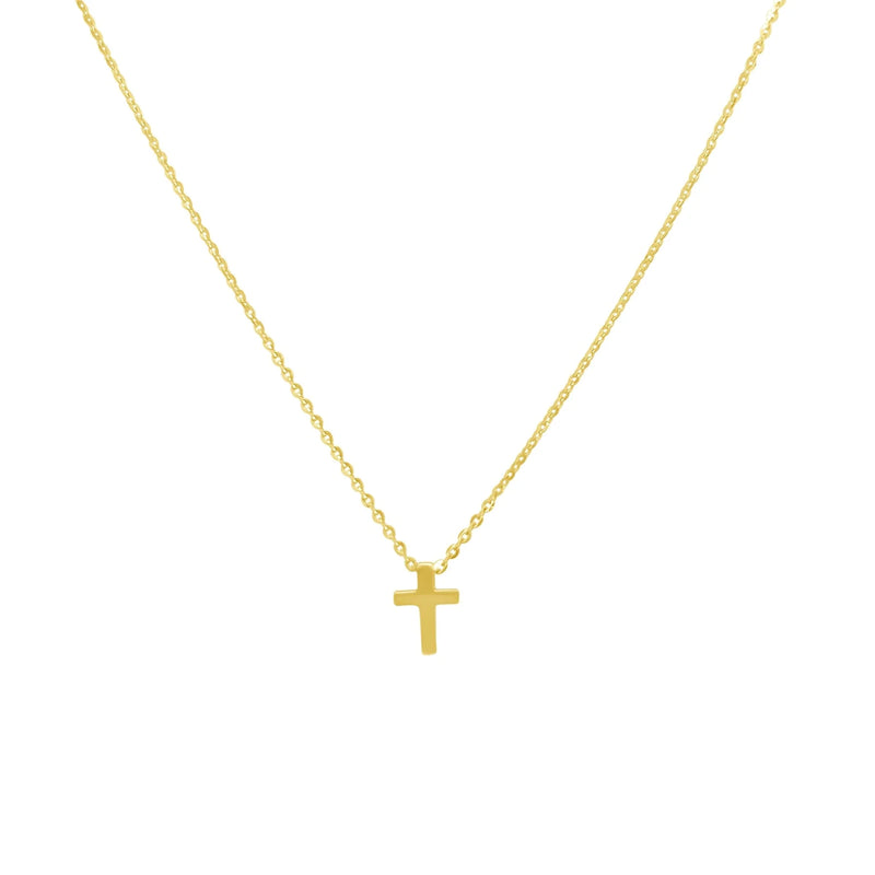 DELICATE CROSS NECKLACE