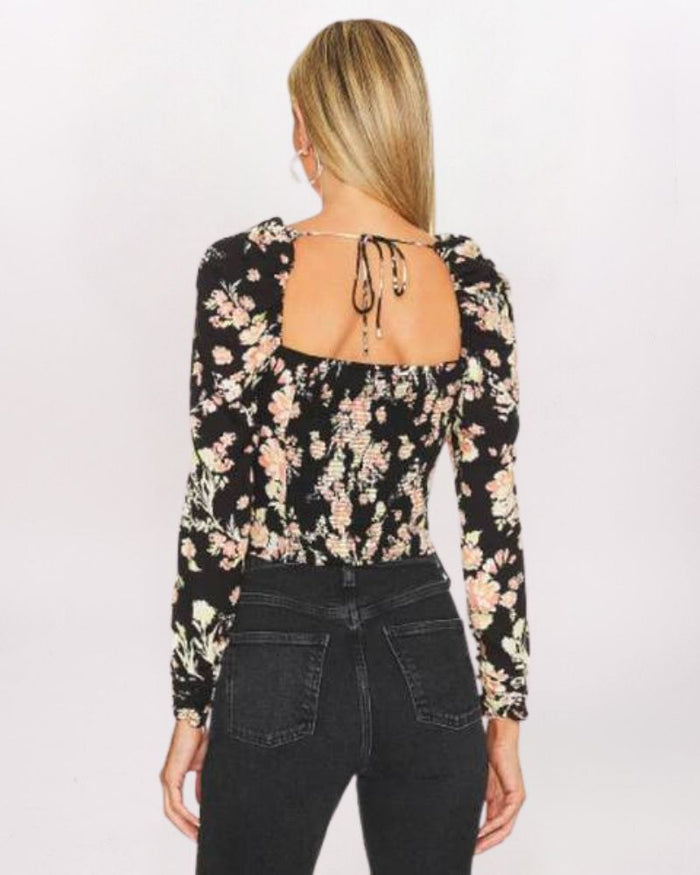 LS HILARY FLORAL TOP