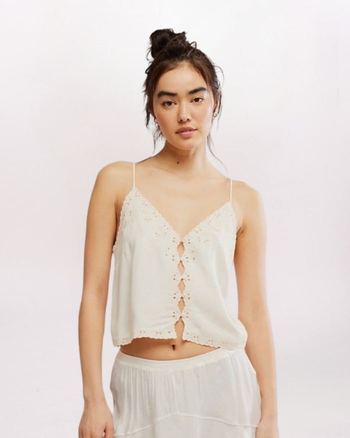 PIECES OF YOU CAMI - IVORY