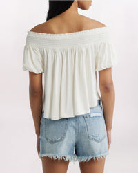 OFF SHOULDER MABLE TOP, SUGAR SWIZZLE