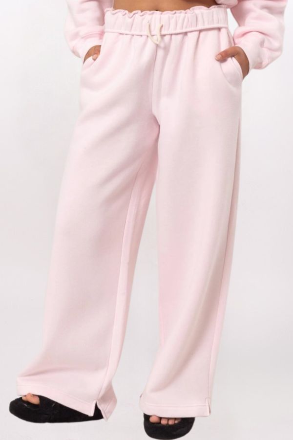 WIDE LEG SLOUCHY SWTPANT