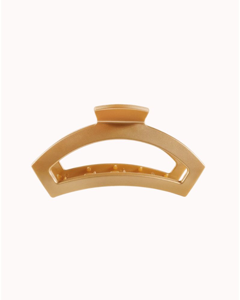 TELETIES - LARGE OPEN CLAW CLIP, TOASTED