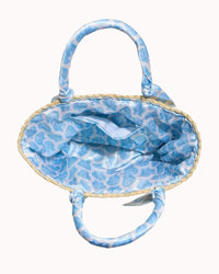 RAFFIA SCARF TOTE