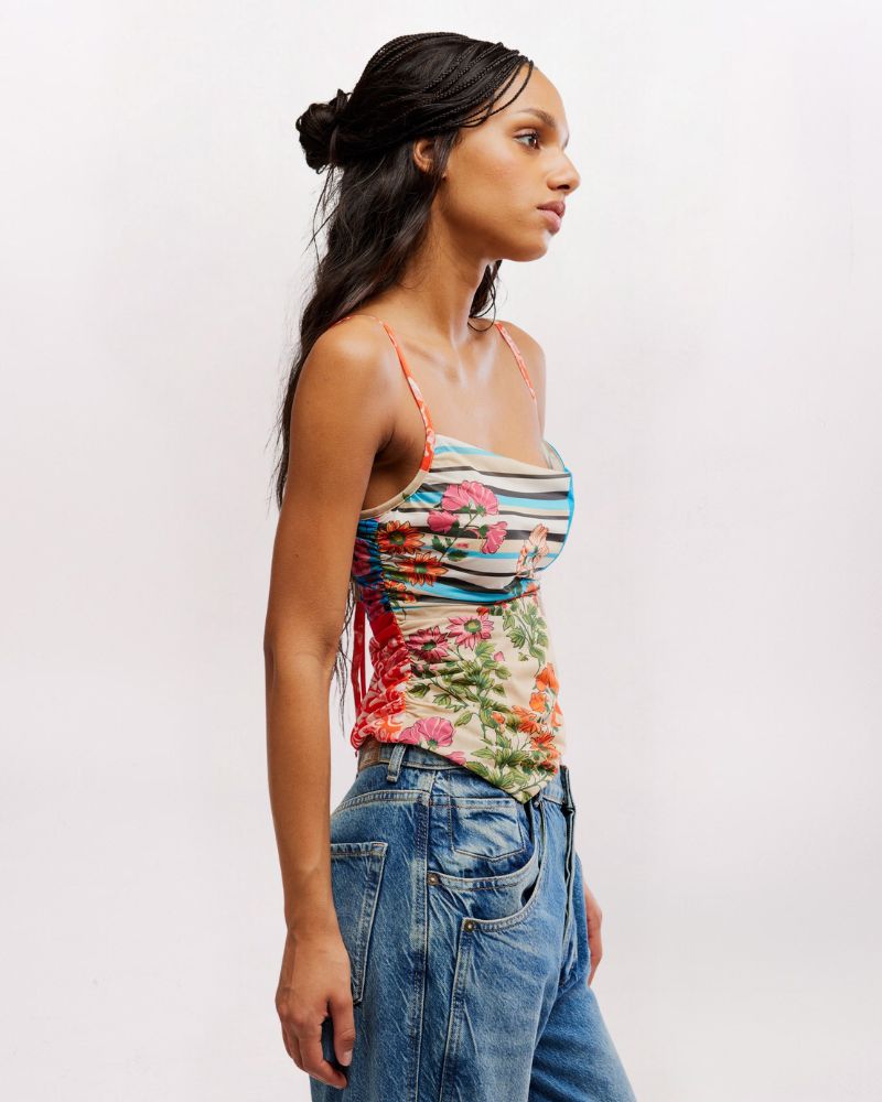 MIX PRINT ESTELLA TANK, POP COMBO