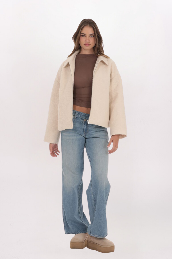 SHERPA ZIP UP JACKET
