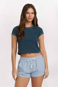 P/O WAIST DRAWSTRING SHORT