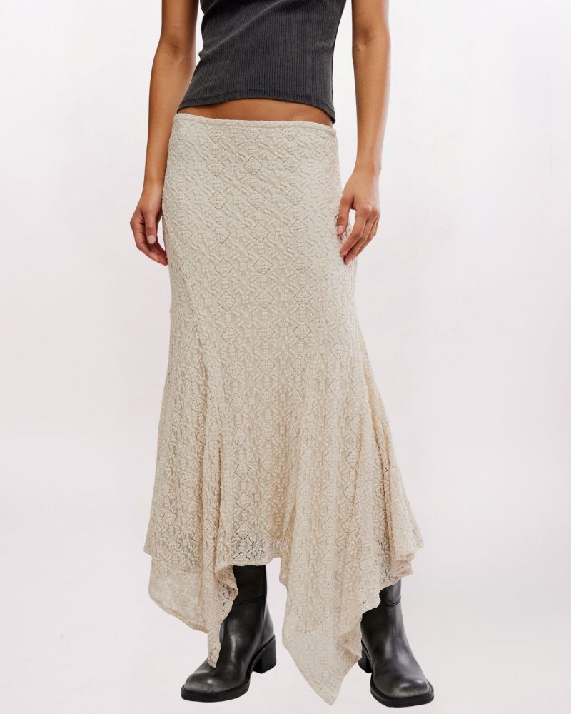 BELLA LACE MERMAID SKIRT, TEA
