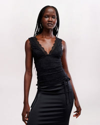 LOVED YOU FIRST TOP, BLACK