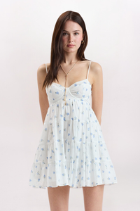 ROSETTES UNDERWIRE DRESS