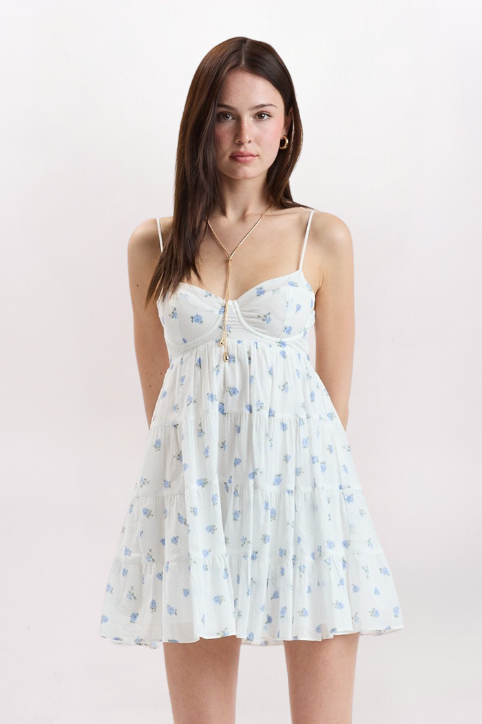ROSETTES UNDERWIRE DRESS