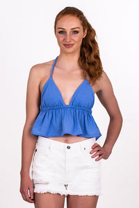 SWING HALTER TOP