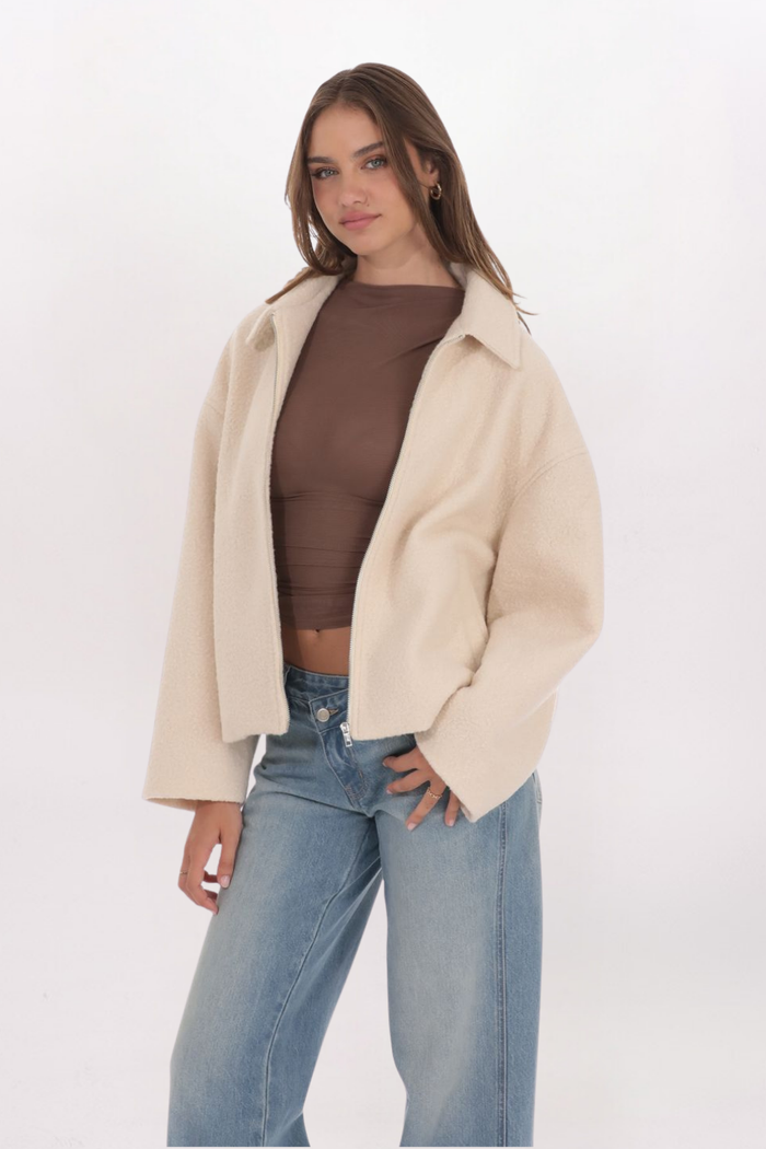 SHERPA ZIP UP JACKET