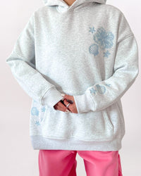 TROPICAL EMBROIDERED HOODIE