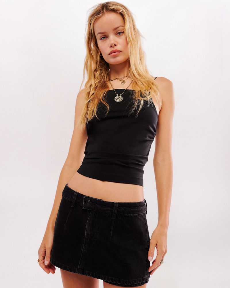 GALIVANTING DENIM SKORT