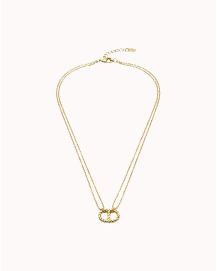 TWISTED MARINER PENDANT NECKLACE