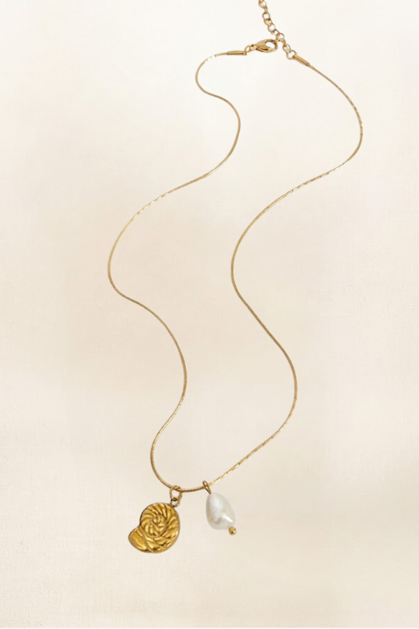EZRA NAUTILUS SHELL NECKLACE