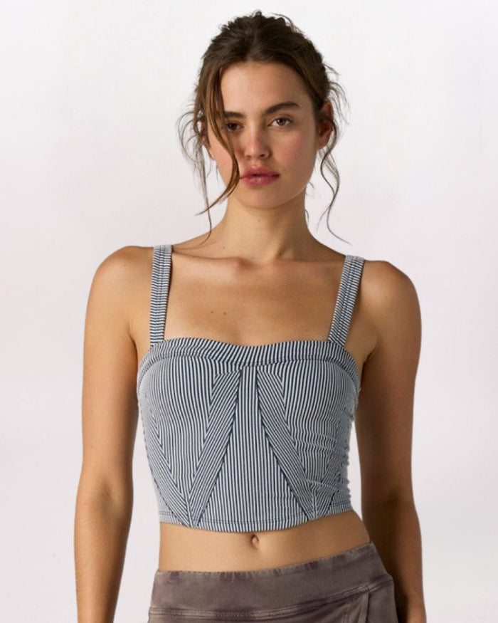 PERFECTLY PLATED CAMI, MIDNT NAVY
