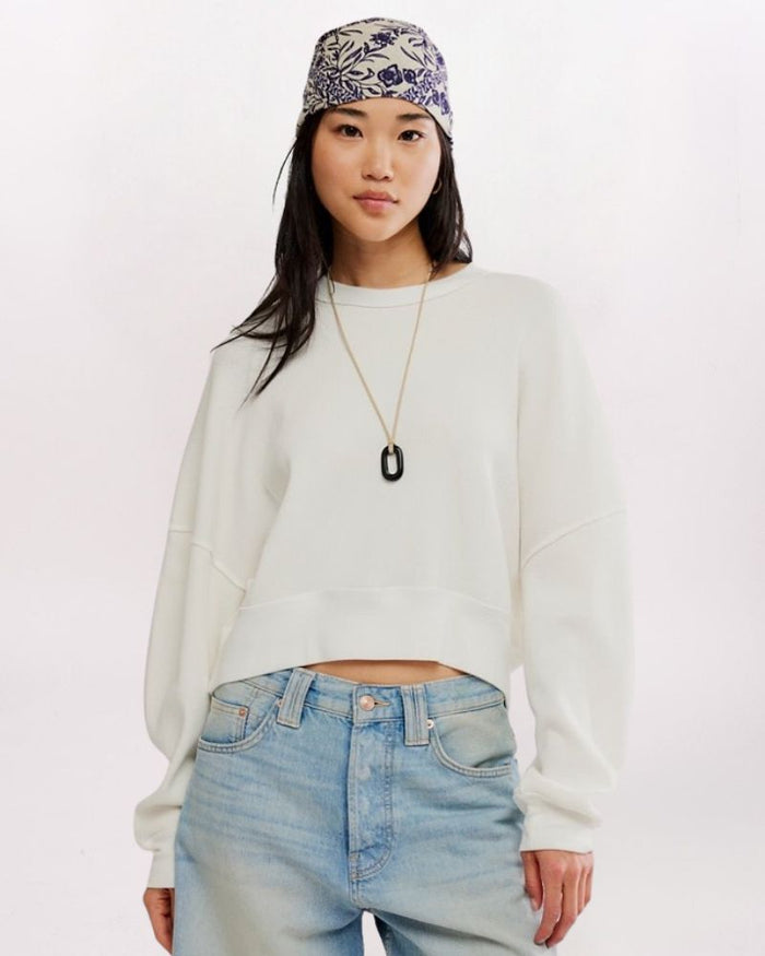 SKYLINE TEE, CLEAN IVORY