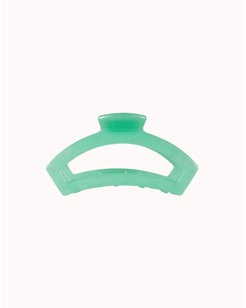 TELETIES - MEDIUM OPEN CLAW CLIP, SPRING SPLASH