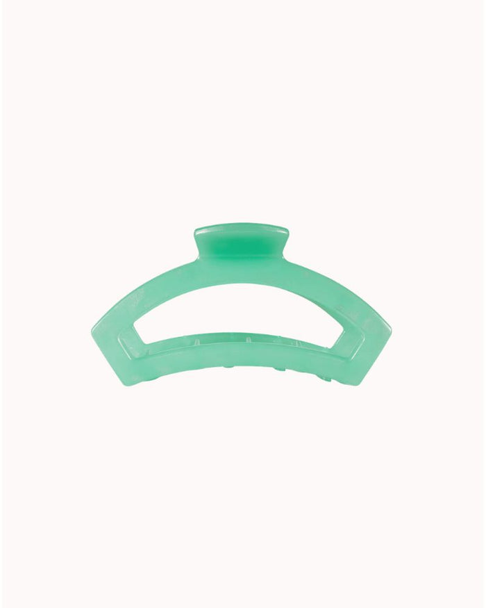 TELETIES - MEDIUM OPEN CLAW CLIP, SPRING SPLASH