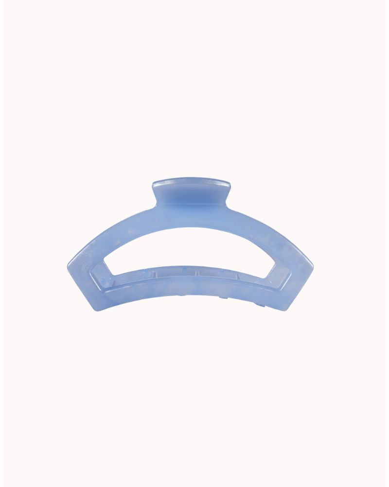 TELETIES - MEDIUM OPEN CLAW CLIP, BLUE LAGOON