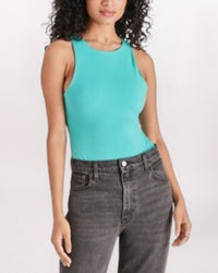NICO BODYSUIT, PASTEL TURQ