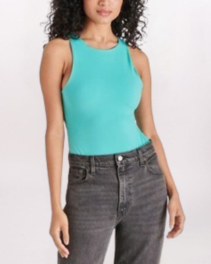 NICO BODYSUIT, PASTEL TURQ
