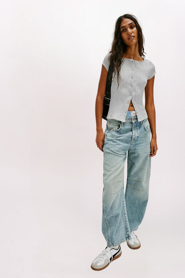 MOST WANTED CARDIGAN - HEATHER GREY