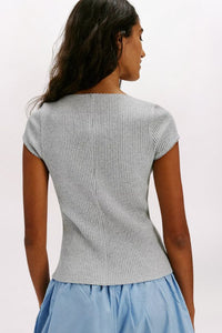 MOST WANTED CARDIGAN - HEATHER GREY