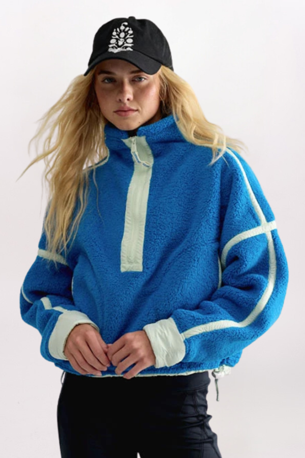 MOUNTAIN HIGH HALF ZIP JACKET, POWERLINE