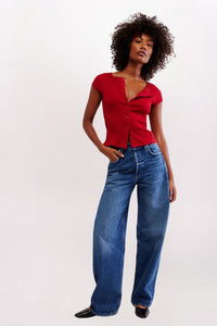 MOST WANTED CARDIGAN - RED