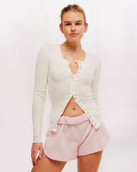 GOING PLACES CARDI, IVORY