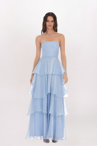 FLOUNCE TIERS MAXI DRESS