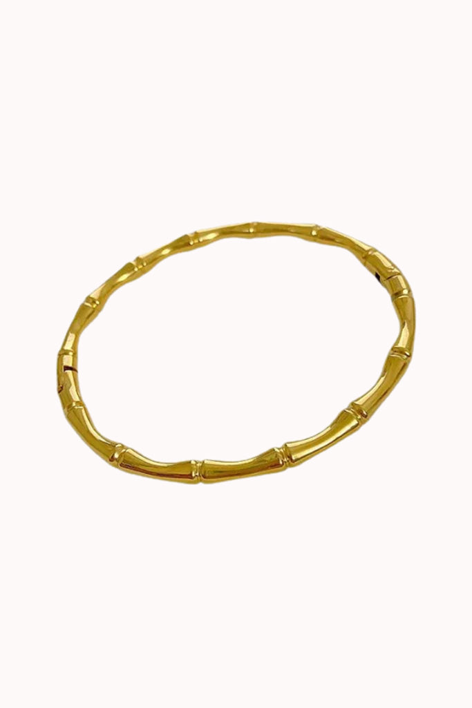 BAMBOO BANGLE - GOLD