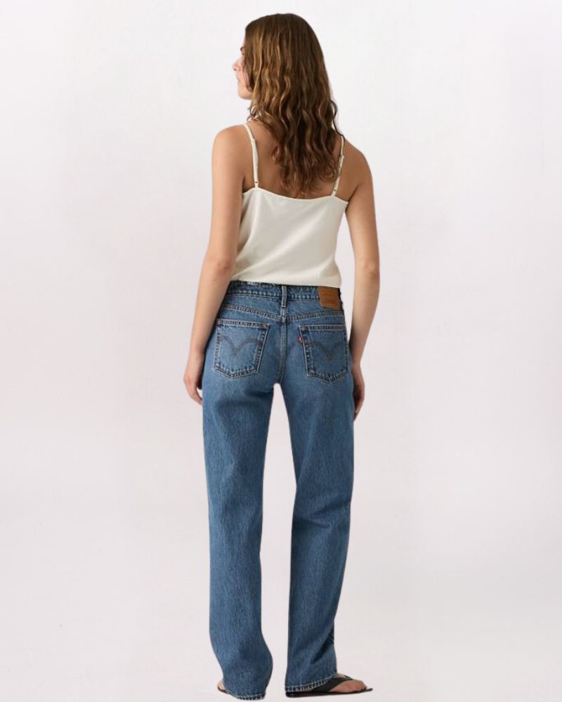 LOW STRAIGHT DENIM, REAL RECOG