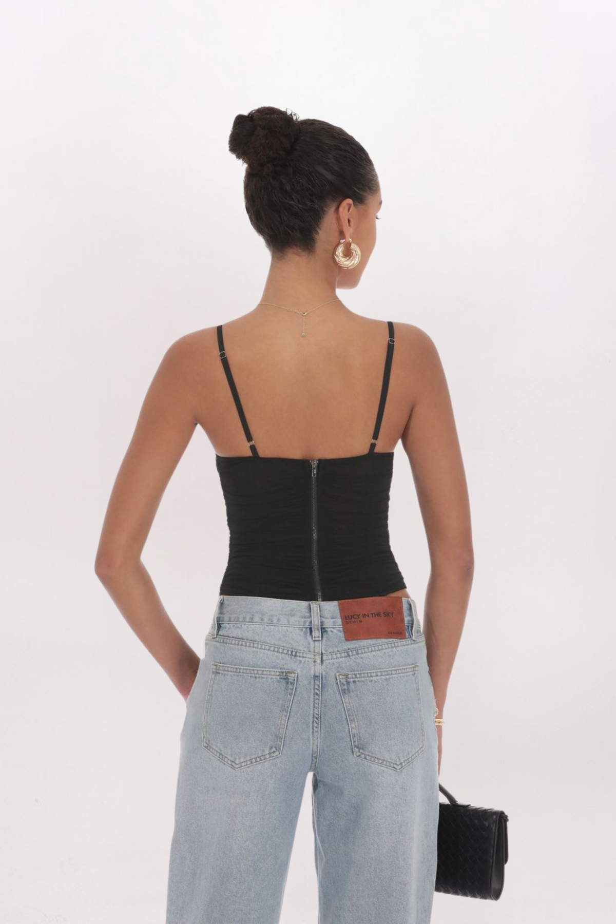 SHEER CORSET TANK