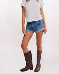 CALI CUFFED SHORT, MULHOLLAND