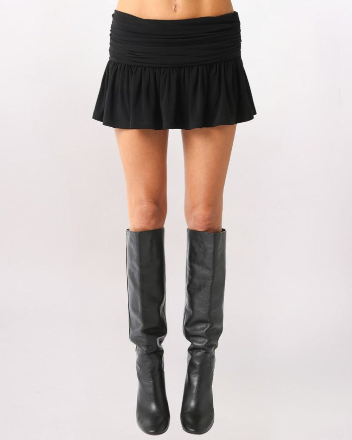 FLIRTY HEM MICRO MINI SKIRT