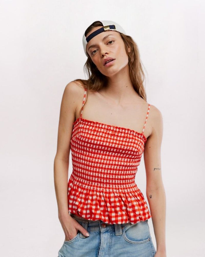 SUNDANCE TANK, RED COMBO