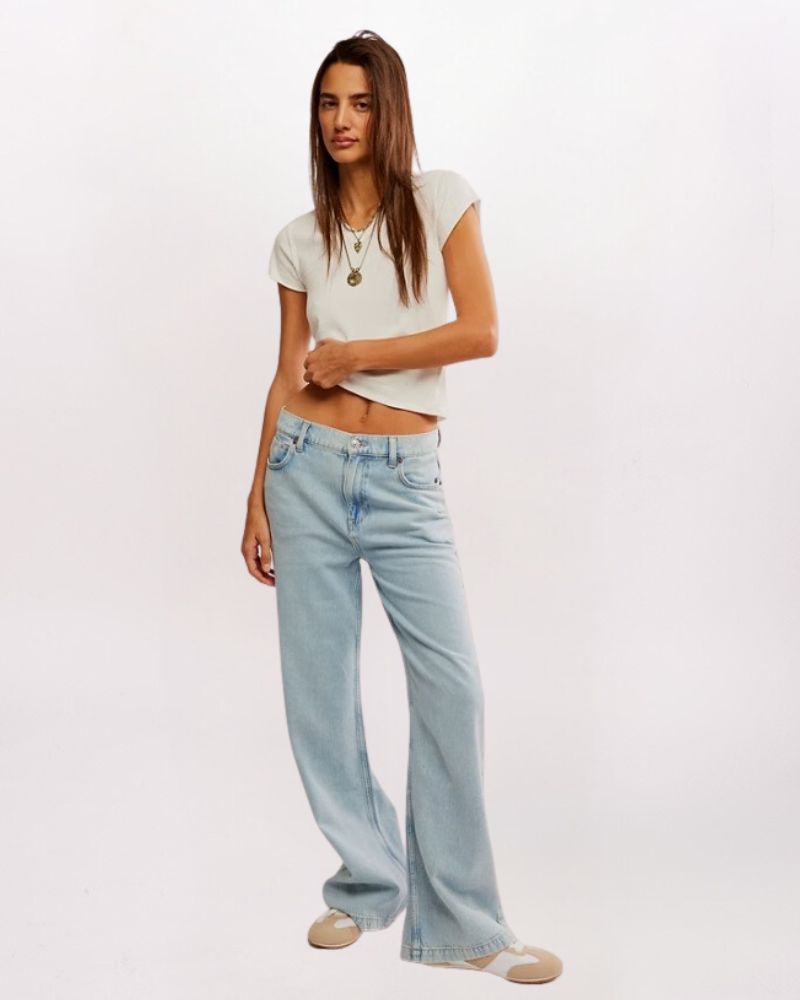 WIDE LEG STRIDE JEAN - ROAM FREE