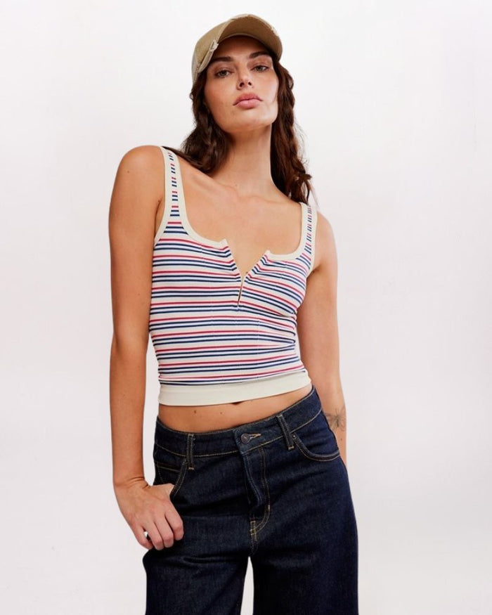 STRIPED SIMPLY SOFT CAMI