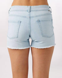 CODIE RAW HEM DENIM SHORT