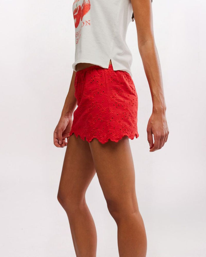 EYES ON YOU SKORT, HI RSK RED