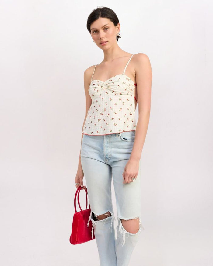 DITSY FLORAL APRON CAMI