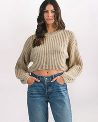 CHUNKY KNIT SWEATER